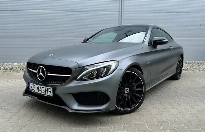 mercedes benz klasa c Mercedes-Benz Klasa C cena 146370 przebieg: 92500, rok produkcji 2017 z Szczecin